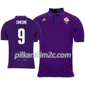 Koszulka ACF Fiorentina Simeone 9 Główna 2018-2019 - Koszulki Piłkarskie